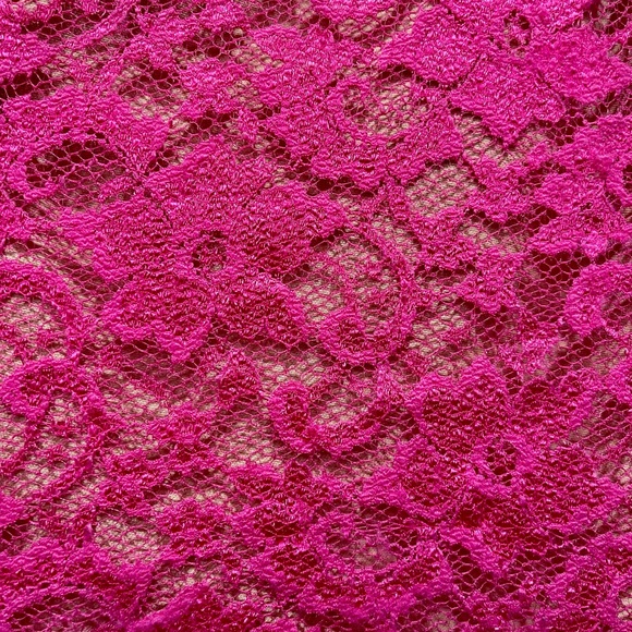 Pink Holt Dress and nude lining with stones and puffy paint - Picture 7 of 12